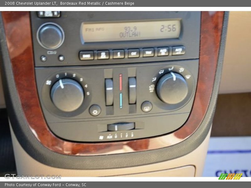 Bordeaux Red Metallic / Cashmere Beige 2008 Chevrolet Uplander LT