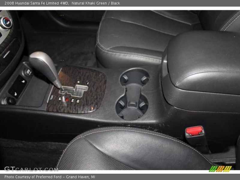 Natural Khaki Green / Black 2008 Hyundai Santa Fe Limited 4WD