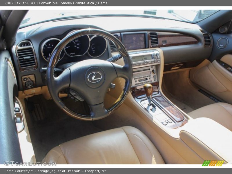 Smoky Granite Mica / Camel 2007 Lexus SC 430 Convertible