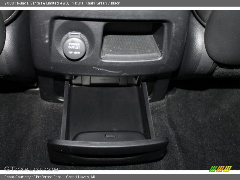 Natural Khaki Green / Black 2008 Hyundai Santa Fe Limited 4WD