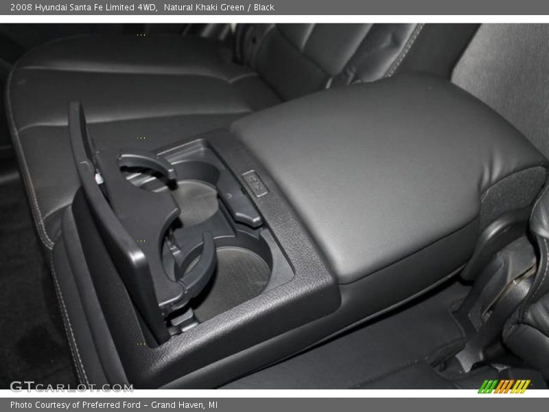 Natural Khaki Green / Black 2008 Hyundai Santa Fe Limited 4WD