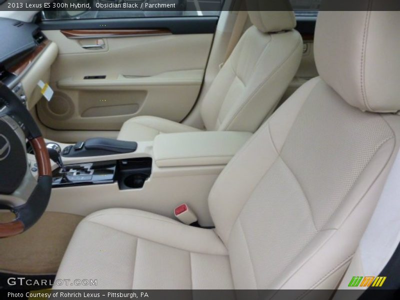 Obsidian Black / Parchment 2013 Lexus ES 300h Hybrid