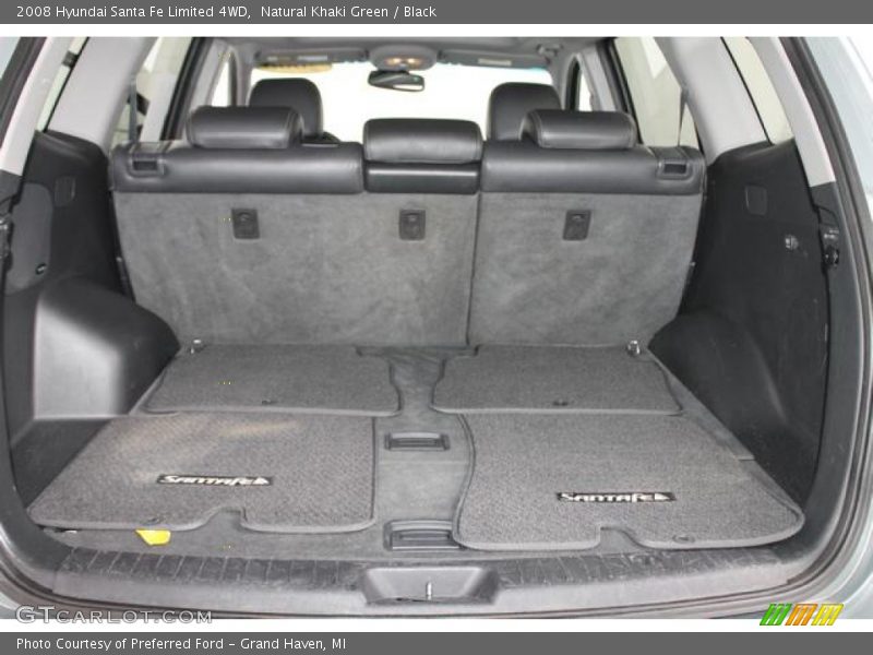 Natural Khaki Green / Black 2008 Hyundai Santa Fe Limited 4WD