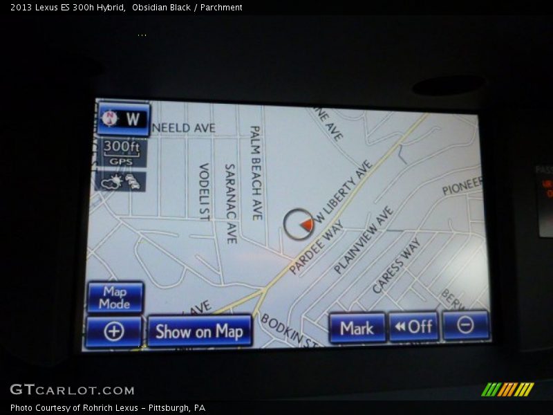 Obsidian Black / Parchment 2013 Lexus ES 300h Hybrid