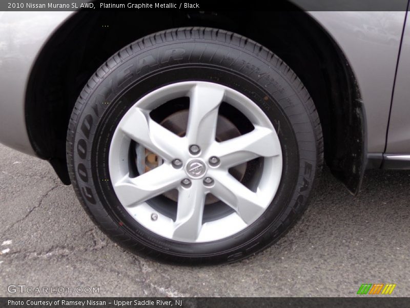 Platinum Graphite Metallic / Black 2010 Nissan Murano SL AWD