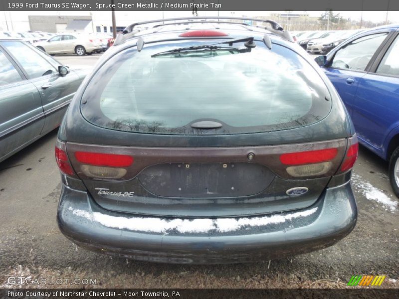 Spruce Green Metallic / Medium Prairie Tan 1999 Ford Taurus SE Wagon