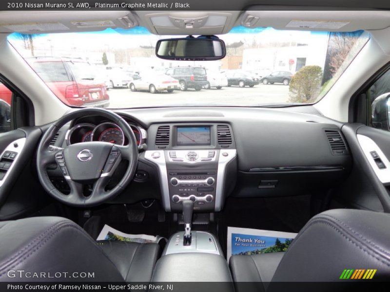 Platinum Graphite Metallic / Black 2010 Nissan Murano SL AWD