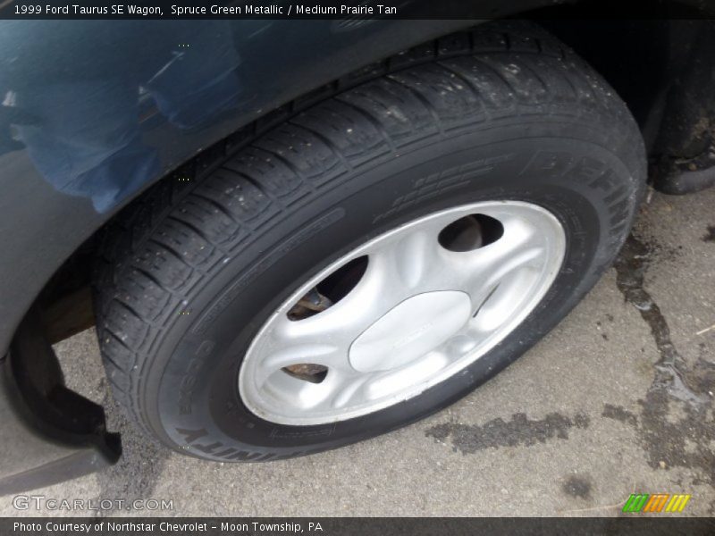 Spruce Green Metallic / Medium Prairie Tan 1999 Ford Taurus SE Wagon