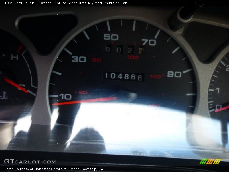 Spruce Green Metallic / Medium Prairie Tan 1999 Ford Taurus SE Wagon