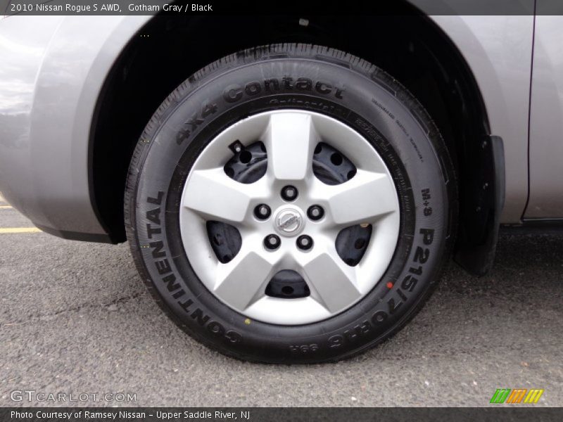 Gotham Gray / Black 2010 Nissan Rogue S AWD