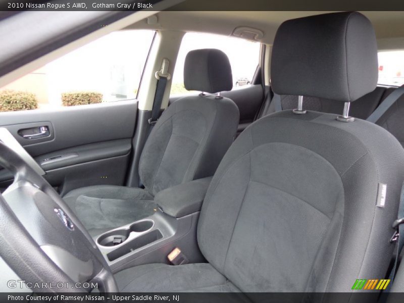 Gotham Gray / Black 2010 Nissan Rogue S AWD