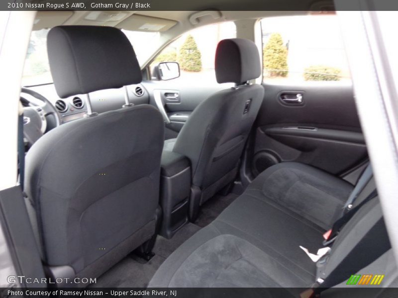 Gotham Gray / Black 2010 Nissan Rogue S AWD