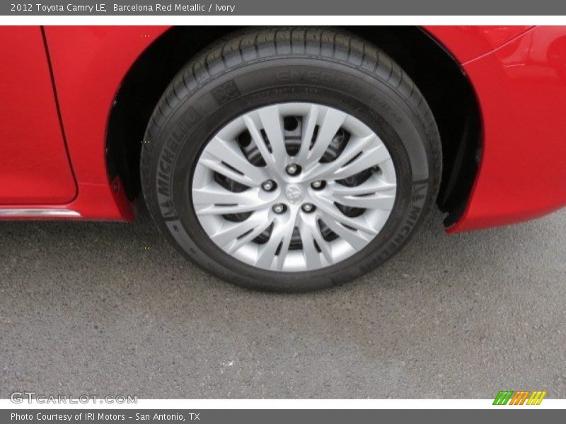 Barcelona Red Metallic / Ivory 2012 Toyota Camry LE