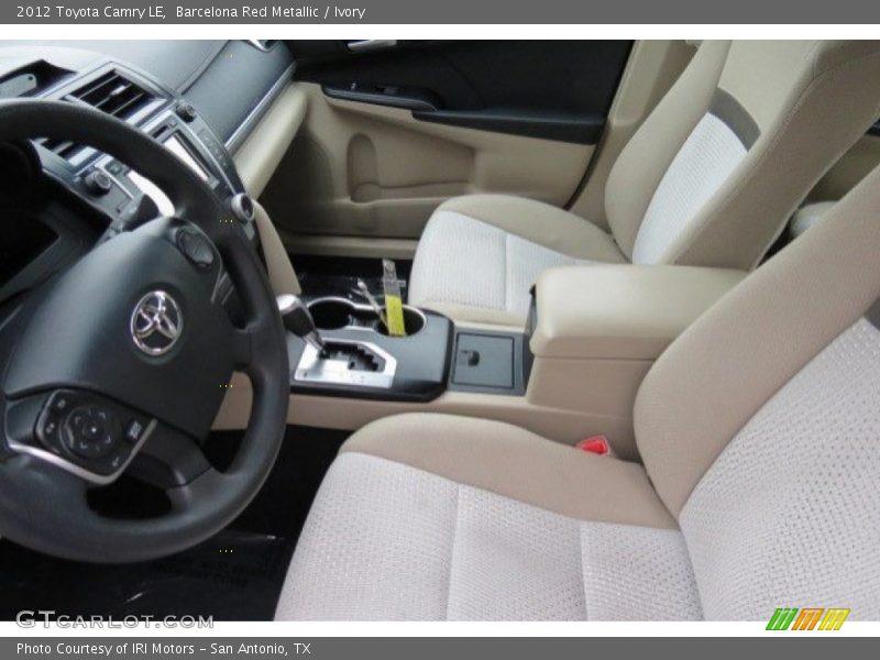 Barcelona Red Metallic / Ivory 2012 Toyota Camry LE