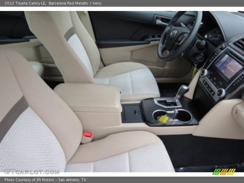 Barcelona Red Metallic / Ivory 2012 Toyota Camry LE
