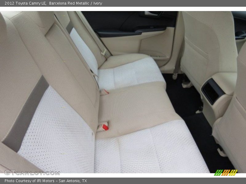 Barcelona Red Metallic / Ivory 2012 Toyota Camry LE