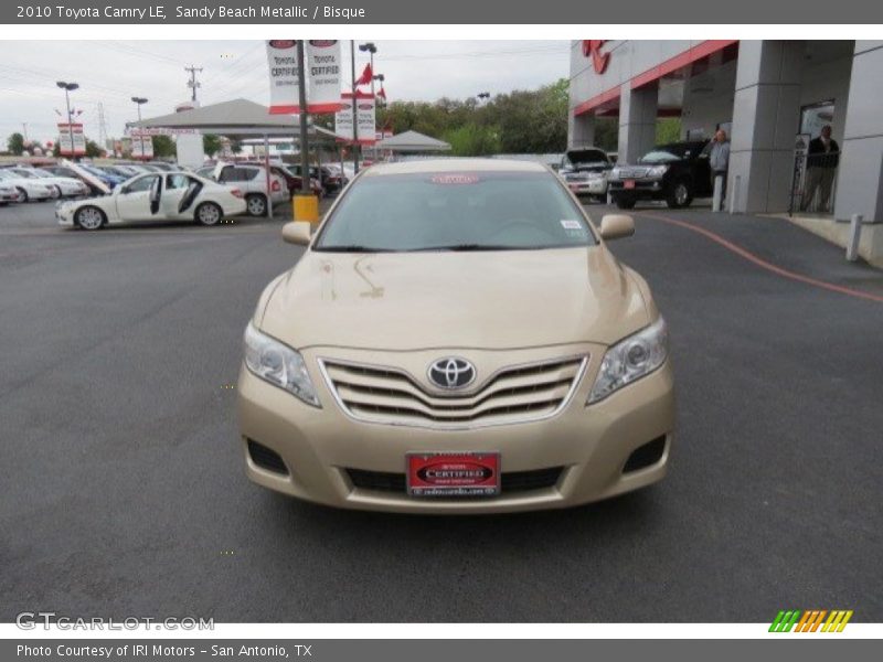 Sandy Beach Metallic / Bisque 2010 Toyota Camry LE