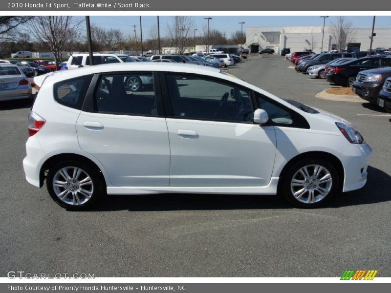 Taffeta White / Sport Black 2010 Honda Fit Sport