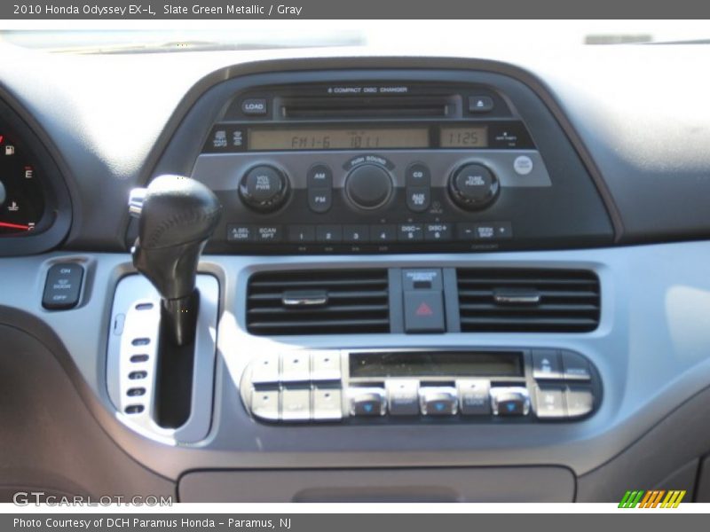Slate Green Metallic / Gray 2010 Honda Odyssey EX-L