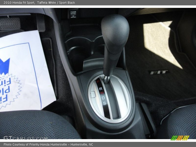 Taffeta White / Sport Black 2010 Honda Fit Sport
