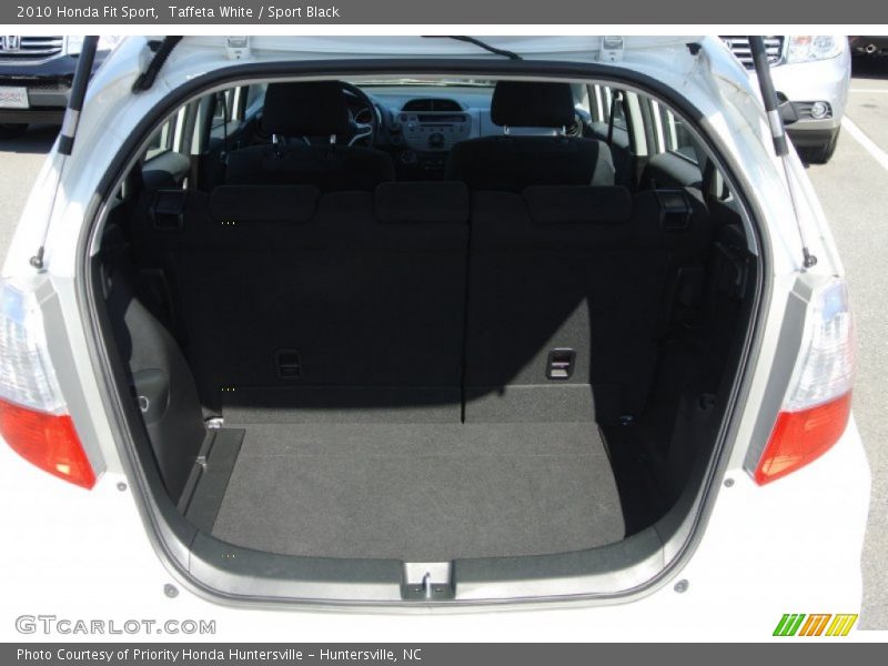 Taffeta White / Sport Black 2010 Honda Fit Sport