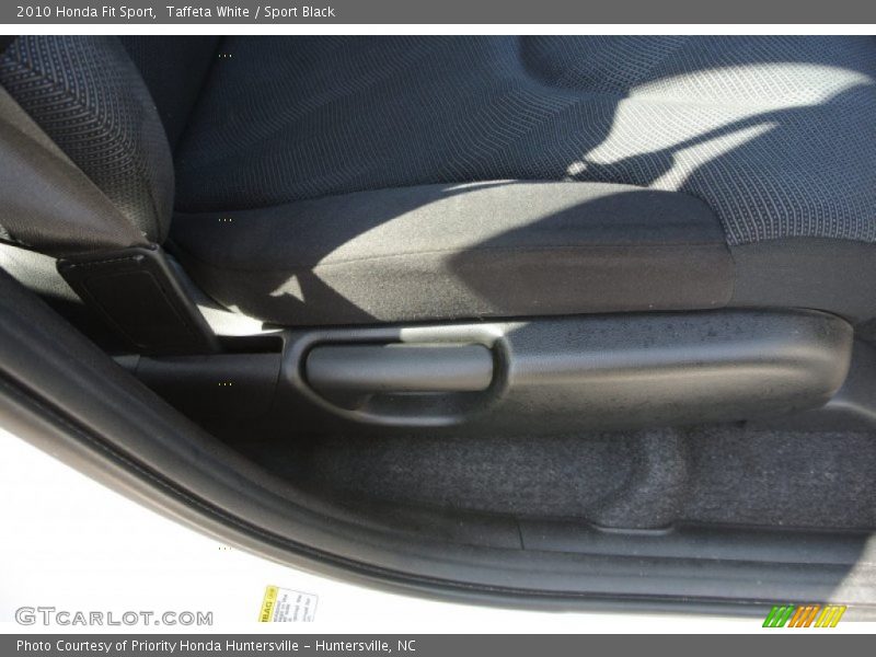 Taffeta White / Sport Black 2010 Honda Fit Sport