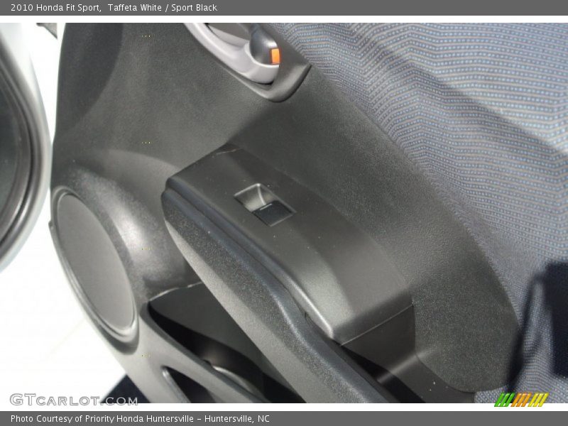 Taffeta White / Sport Black 2010 Honda Fit Sport