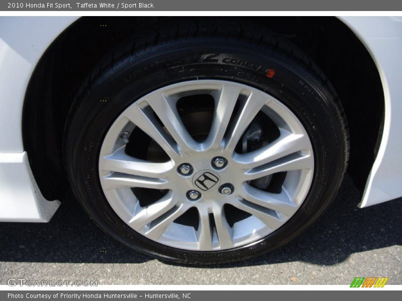 Taffeta White / Sport Black 2010 Honda Fit Sport