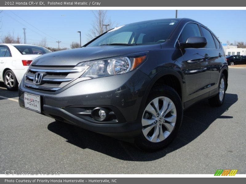 Polished Metal Metallic / Gray 2012 Honda CR-V EX