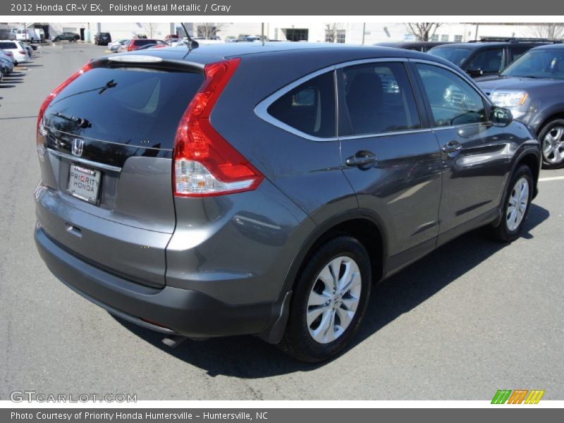 Polished Metal Metallic / Gray 2012 Honda CR-V EX