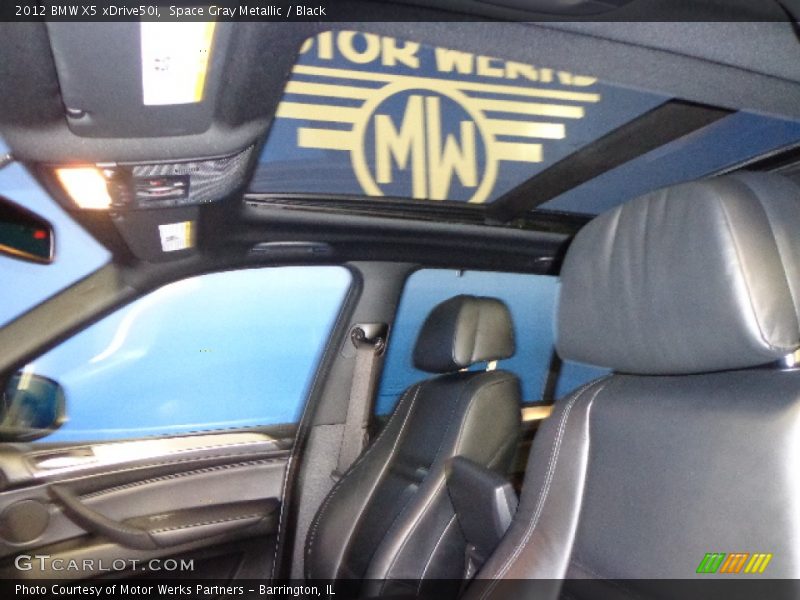 Space Gray Metallic / Black 2012 BMW X5 xDrive50i