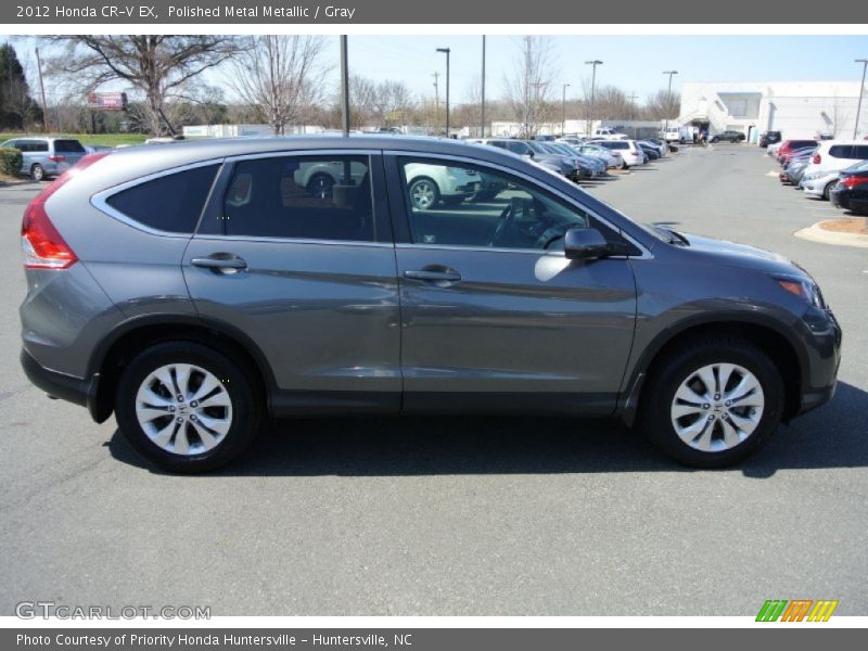 Polished Metal Metallic / Gray 2012 Honda CR-V EX