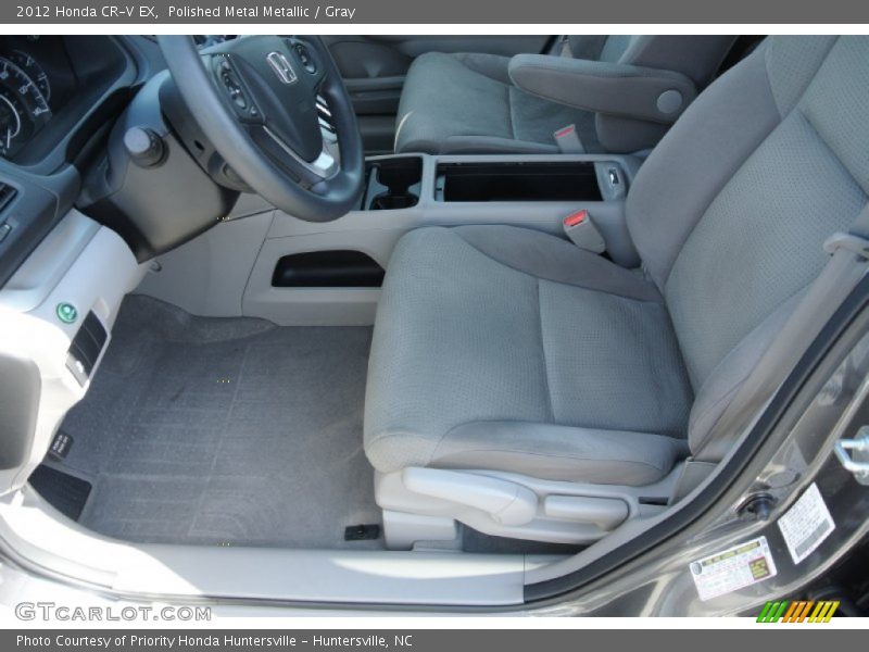 Polished Metal Metallic / Gray 2012 Honda CR-V EX