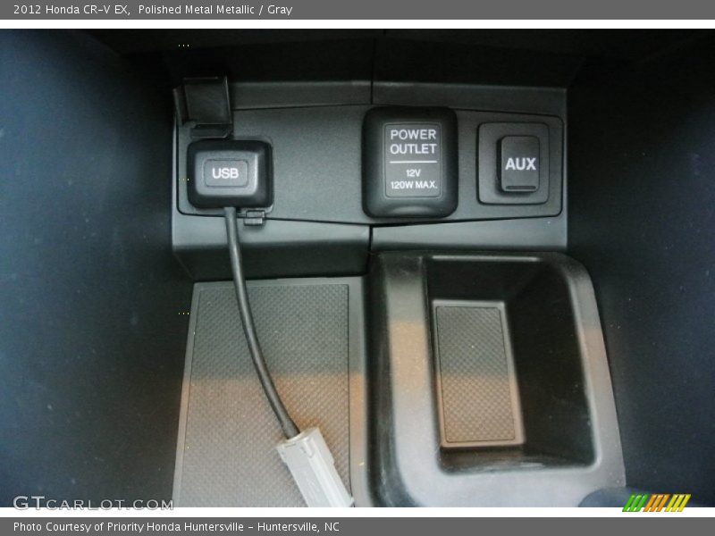 Polished Metal Metallic / Gray 2012 Honda CR-V EX
