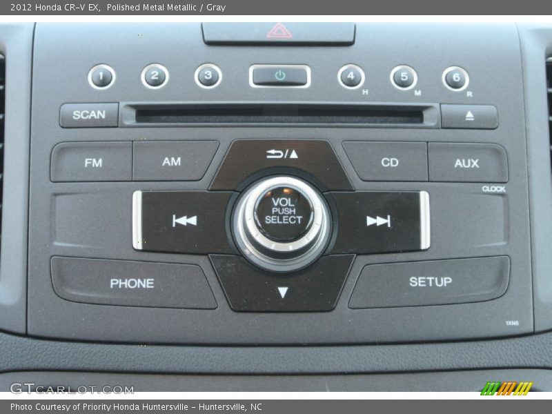 Controls of 2012 CR-V EX