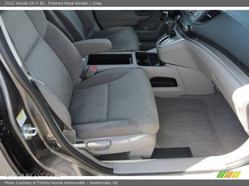 Polished Metal Metallic / Gray 2012 Honda CR-V EX