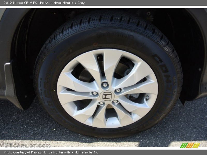 Polished Metal Metallic / Gray 2012 Honda CR-V EX