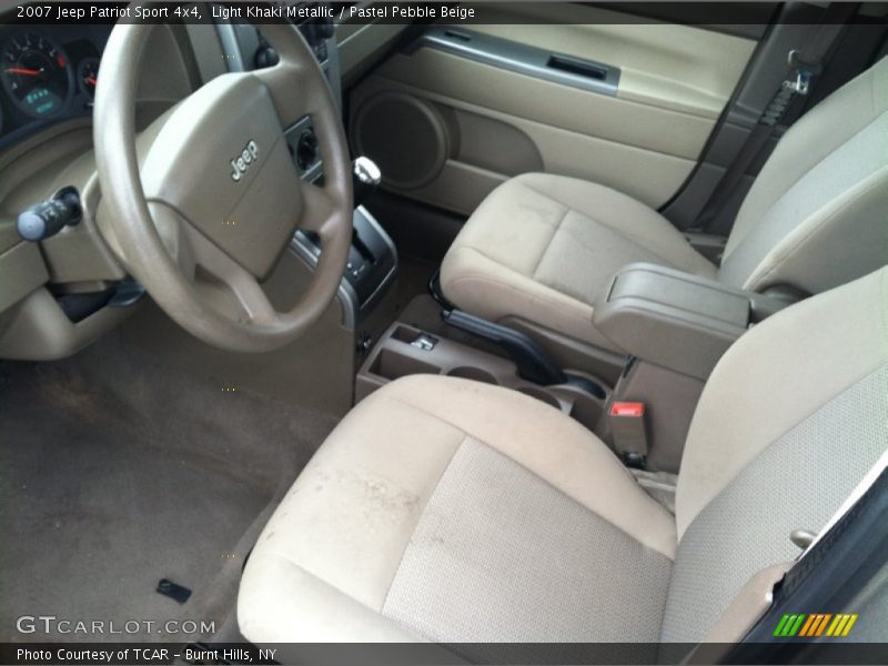 Light Khaki Metallic / Pastel Pebble Beige 2007 Jeep Patriot Sport 4x4