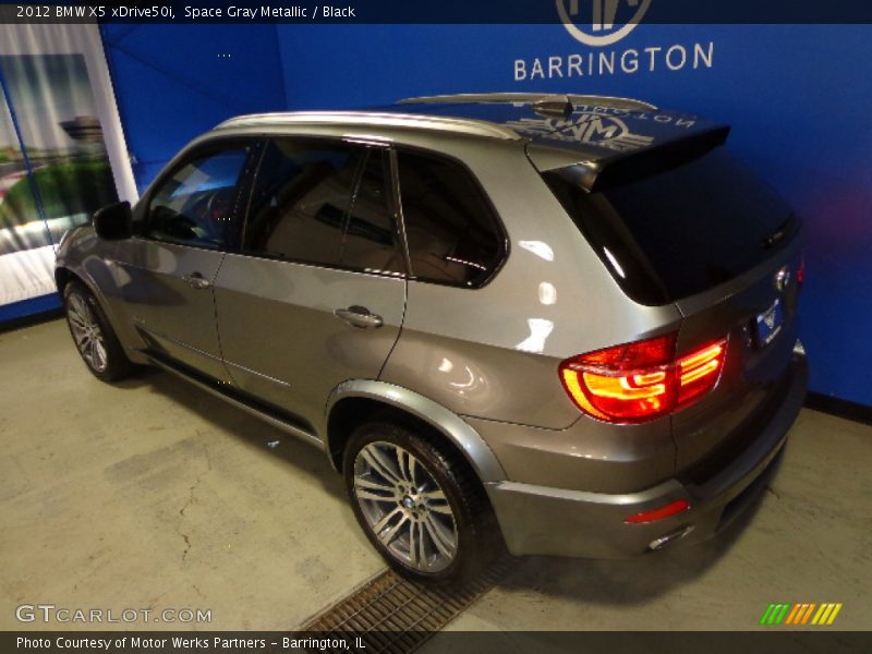 Space Gray Metallic / Black 2012 BMW X5 xDrive50i