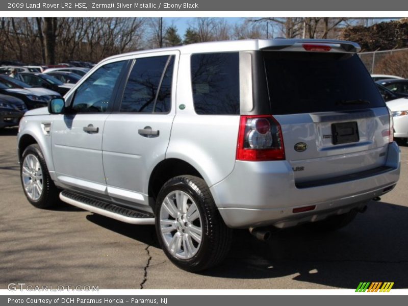 Zermatt Silver Metallic / Ebony Black 2009 Land Rover LR2 HSE