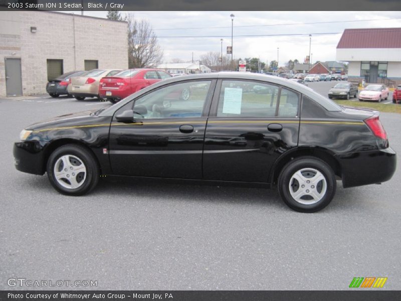 2003 ION 1 Sedan Black