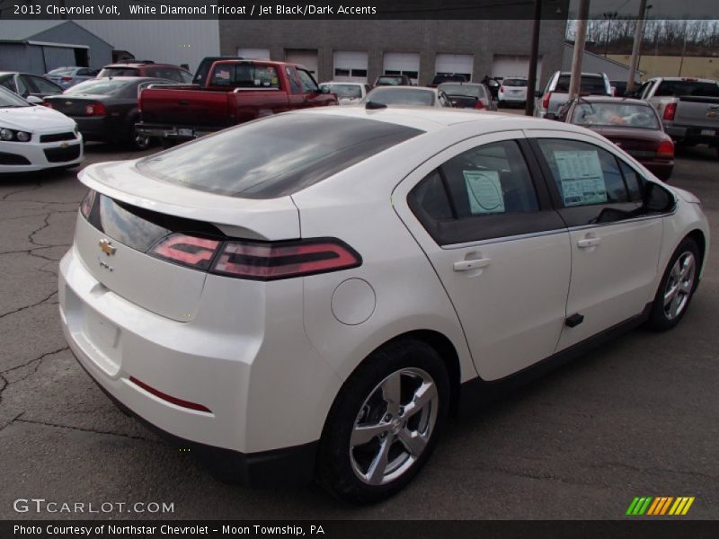White Diamond Tricoat / Jet Black/Dark Accents 2013 Chevrolet Volt