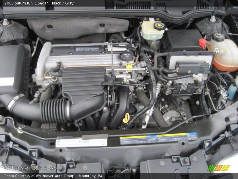  2003 ION 1 Sedan Engine - 2.2 Liter DOHC 16-Valve 4 Cylinder