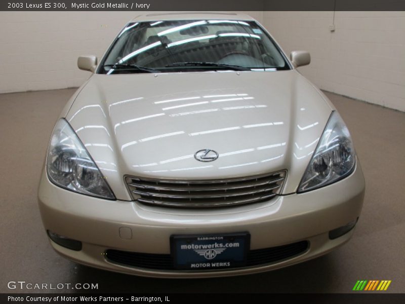 Mystic Gold Metallic / Ivory 2003 Lexus ES 300