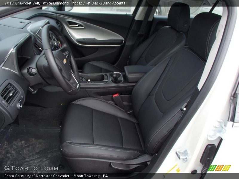 Front Seat of 2013 Volt 