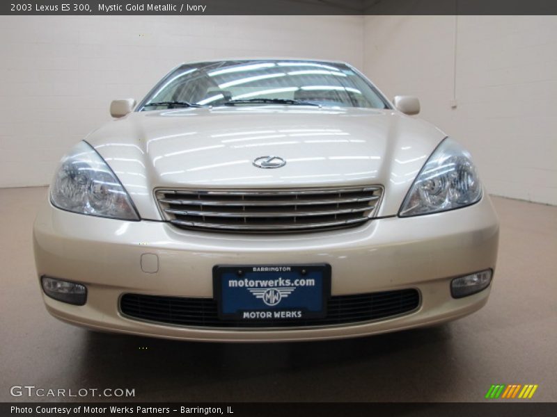 Mystic Gold Metallic / Ivory 2003 Lexus ES 300