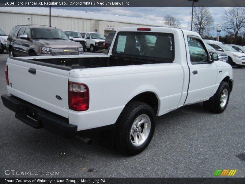 Oxford White / Medium Dark Flint 2004 Ford Ranger XL Regular Cab