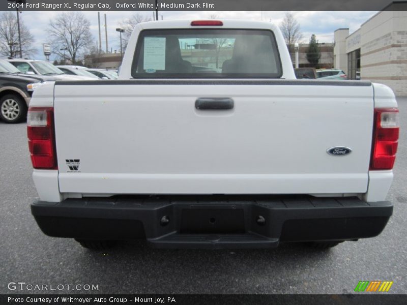 Oxford White / Medium Dark Flint 2004 Ford Ranger XL Regular Cab