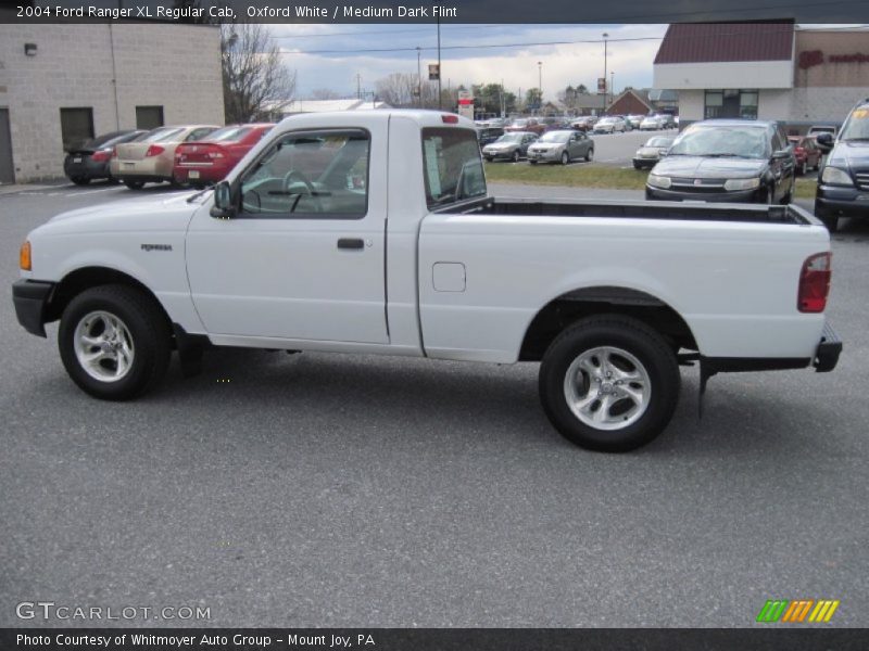 Oxford White / Medium Dark Flint 2004 Ford Ranger XL Regular Cab