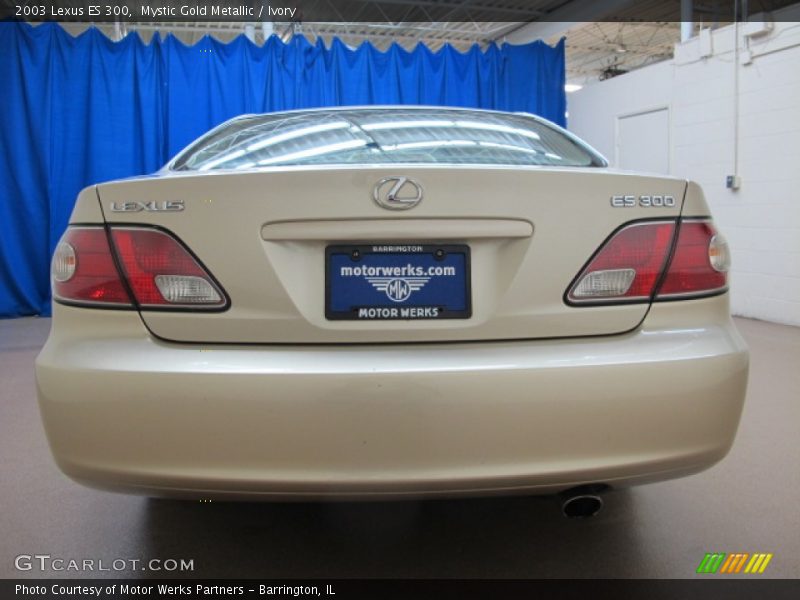 Mystic Gold Metallic / Ivory 2003 Lexus ES 300